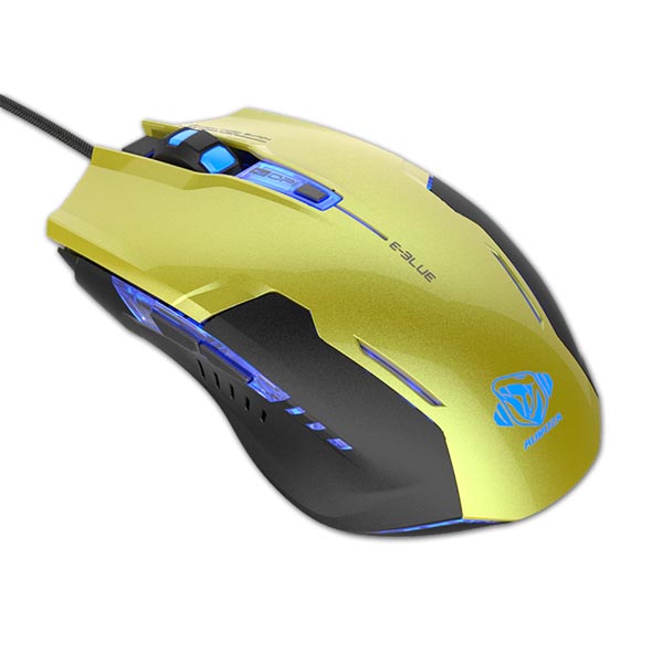 Levně E-blue myš Myš Auroza G, 3000Dpi, zelená
