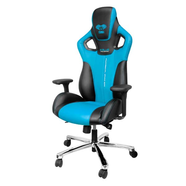 Levně E-blue herní židle Herní křeslo Cobra, modré