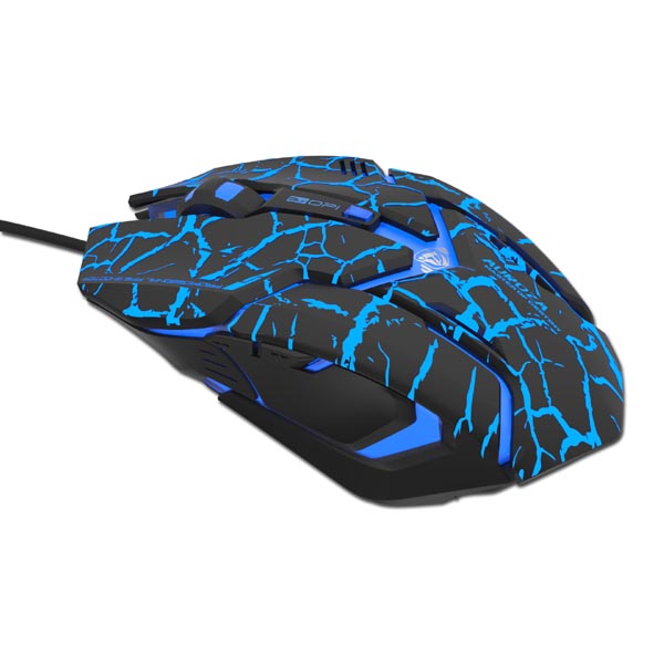 Levně E-blue myš Myš Auroza Gaming, černá 49544