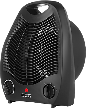 Levně Ecg teplovzdušný ventilátor Tv 3030 Heat R Black