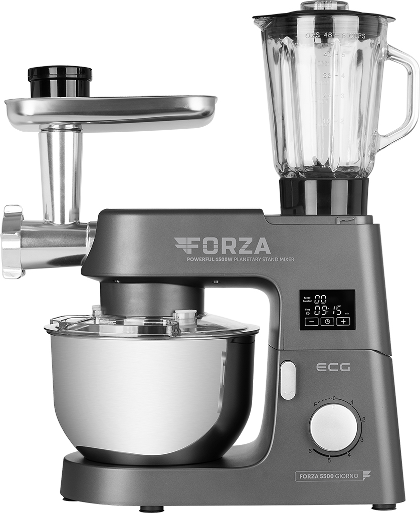 Levně Ecg kuchyňský robot Forza 5500 Giorno Scuro