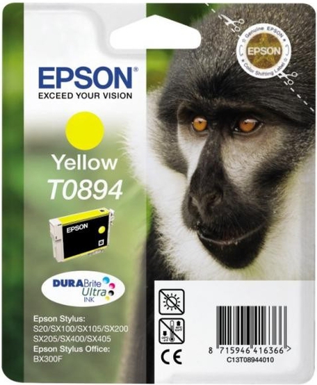 Levně Epson inkoust T0894 Yellow, C13t08944011