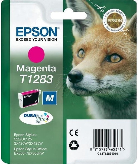 Levně Epson inkoust T1283 Magenta, C13t12834012
