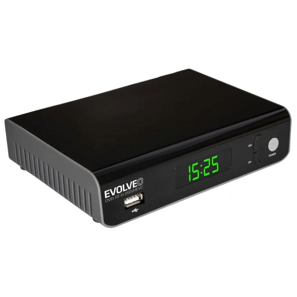 Evolveo Omega dvb-t přijímač S3, Hd Dvb-t2 rekordér