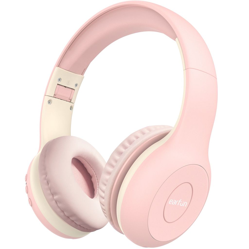 EarFun K2P dětská sluchátka růžová
