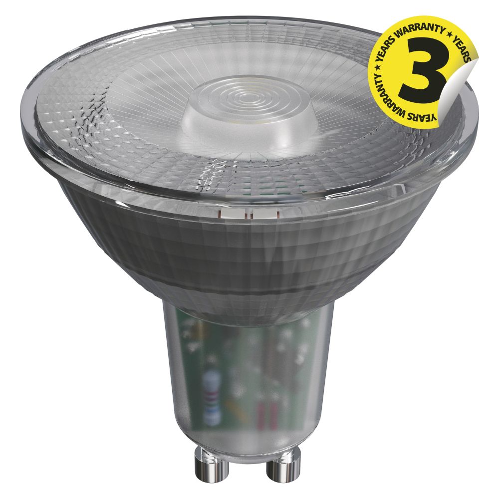 Emos LED žárovka Classic MR16 4,2W GU10 teplá bílá