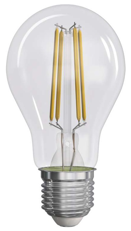 EMOS LED žárovka Filament A60 8,5W E27 teplá bílá, stmívatelná