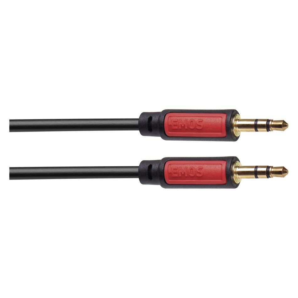 reproduktorový kabel Jack kabel 3,5mm stereo, vidlice - 3,5mm vidlice 3m