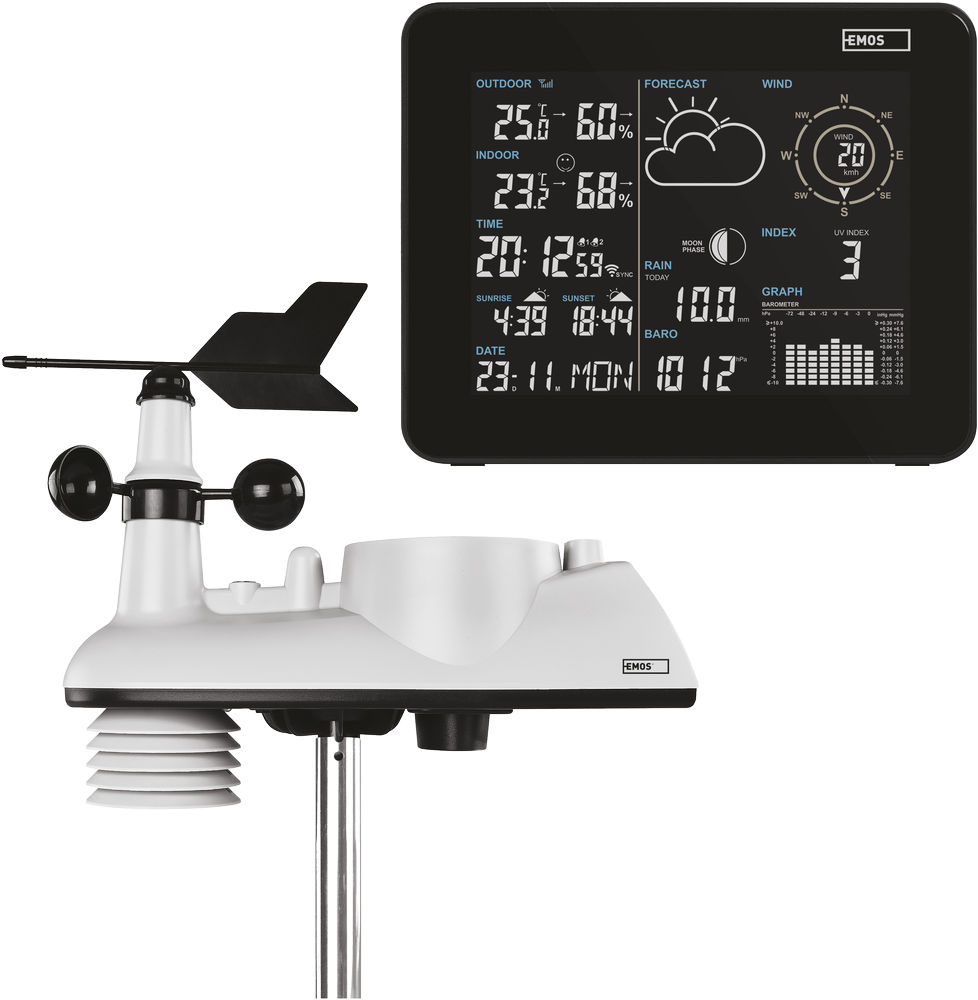 Emos E5059 Smart bezdrátová meteostanice Profi