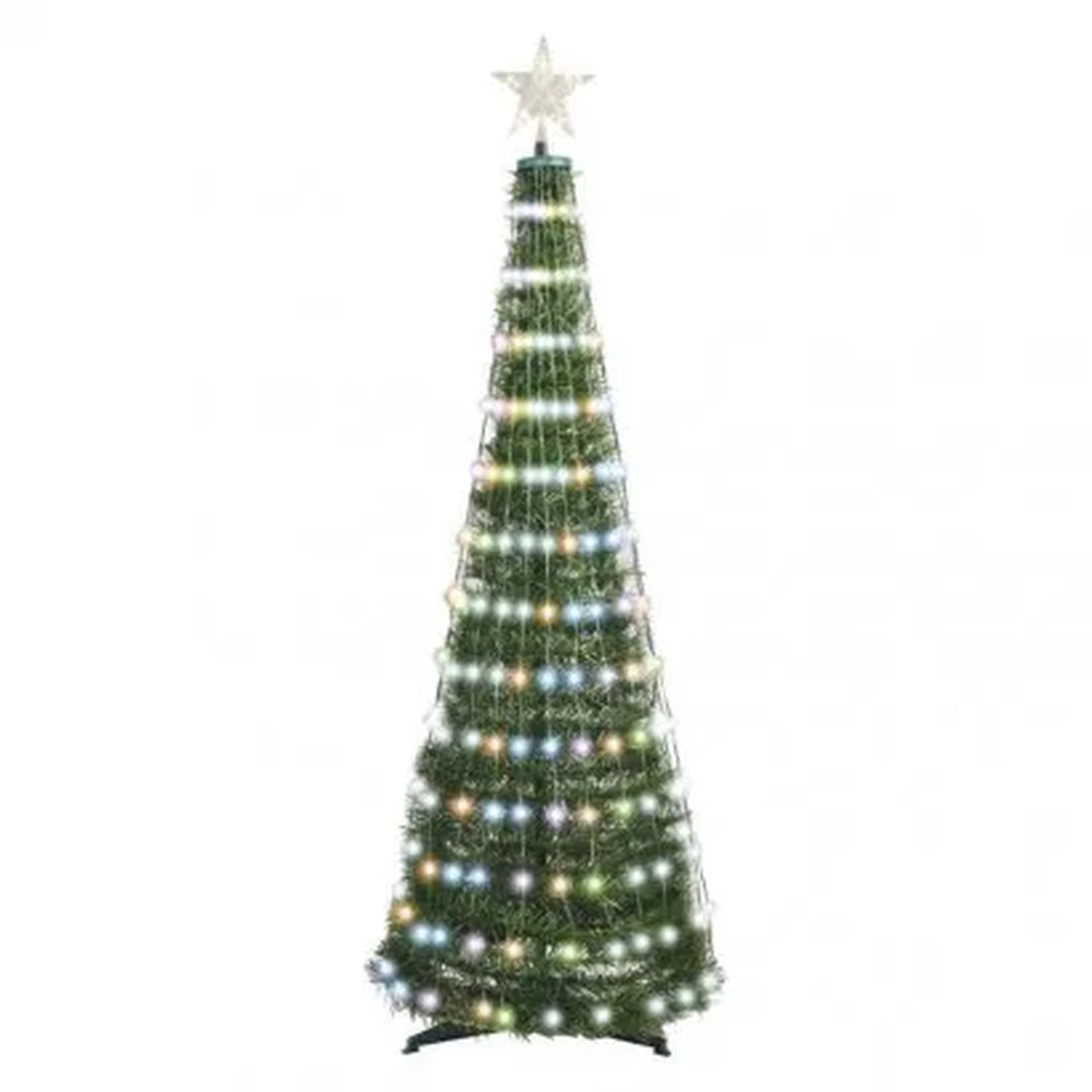 Levně Emos vánoční dekorace D5aa02 Led stromek s hvězdou 1,5 m