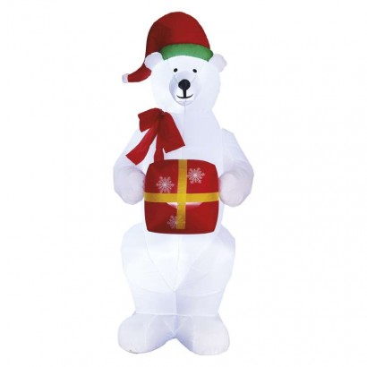 Levně Emos vánoční dekorace Dcfc15 Led led. medvěd naf. 240 cm
