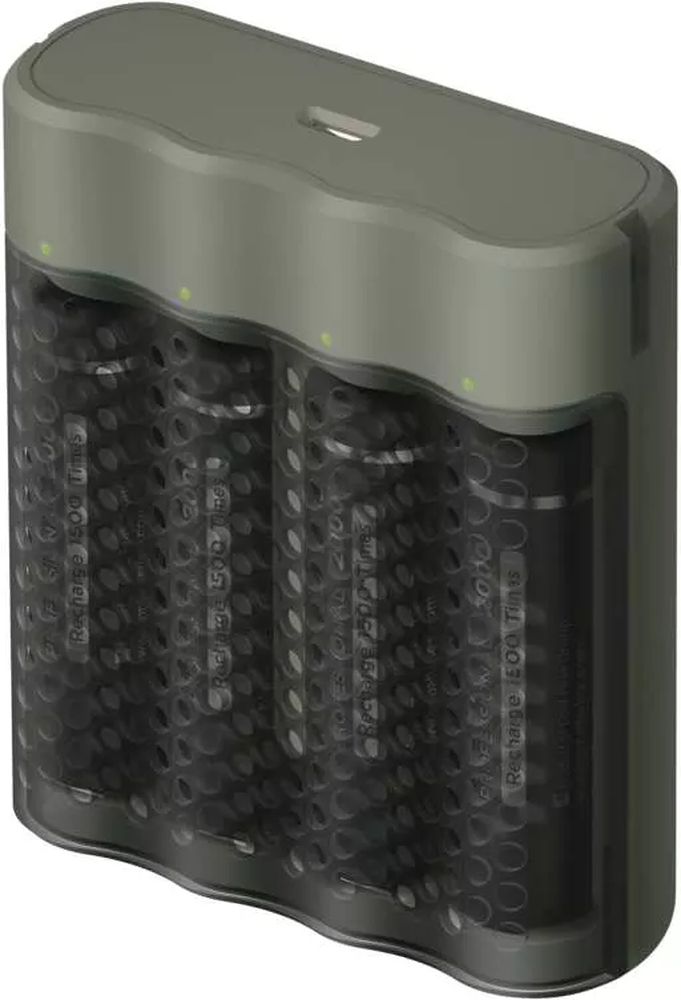 GP Nabíječka baterií Eco E411 + 4× AA 2100 + 4× AAA 800, B51418