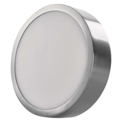 Emos Zm5233 Led přisazené svítidlo Nexxo, kruhové, stříbrné, 12,5W, se změnou Cct