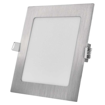 Emos Zd2233 Led vestavné svítidlo Nexxo, čtvercové, stříbrné, 12,5W, se změnou Cct
