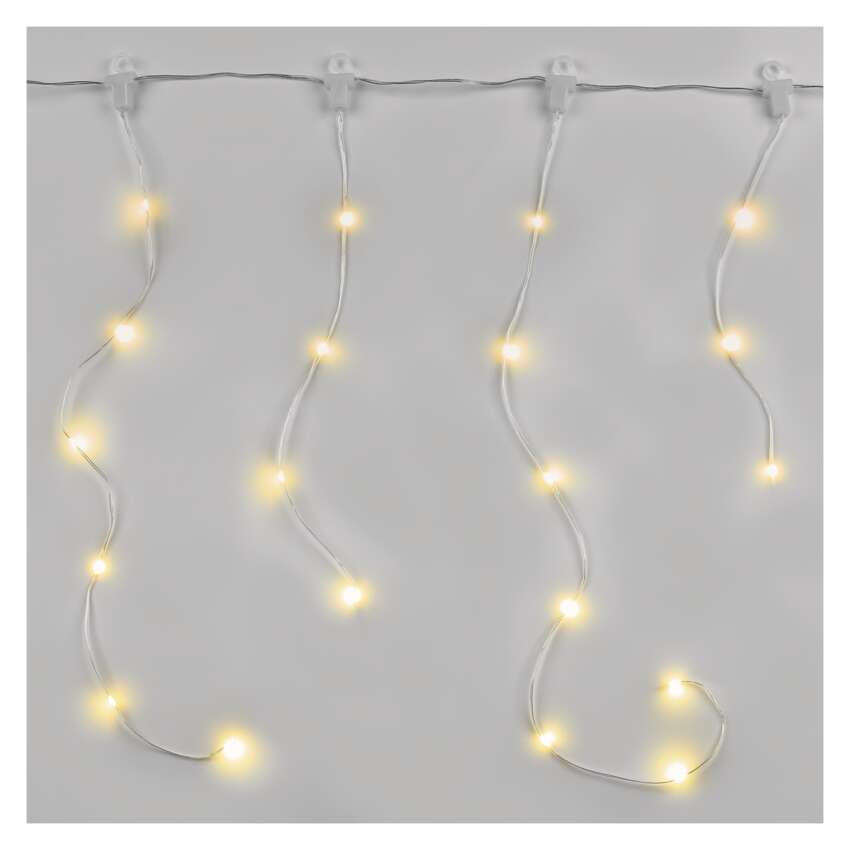 Emos LED vánoční drop řetěz – rampouchy, 1,7 m