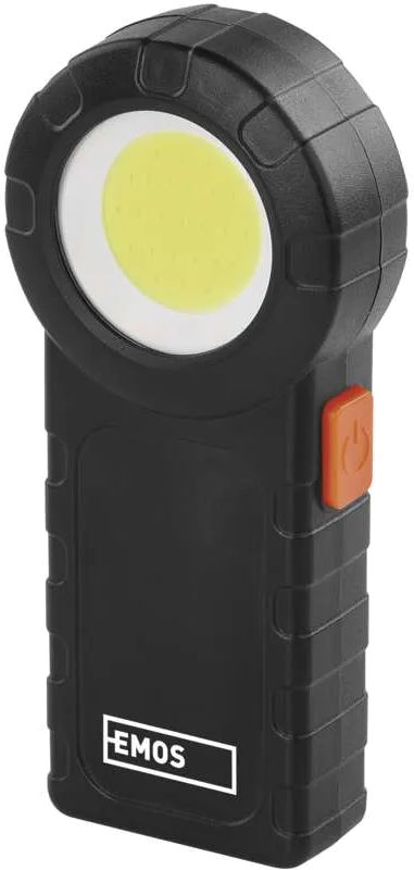 Emos svítilna Cob Led svítilna plastová, 3× Aaa