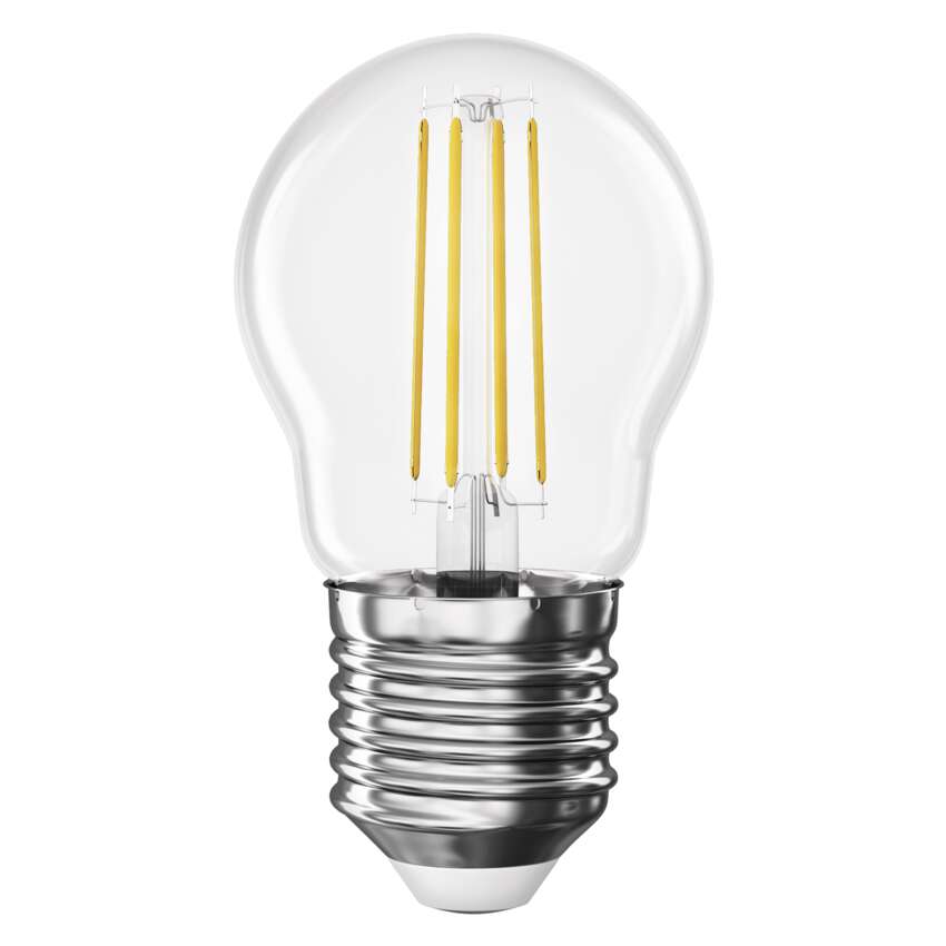 ZF6D22 LED žárovka Filament Mini Globe / E27 / 3,4 W (40 W) / 470 lm / teplá bílá Emos