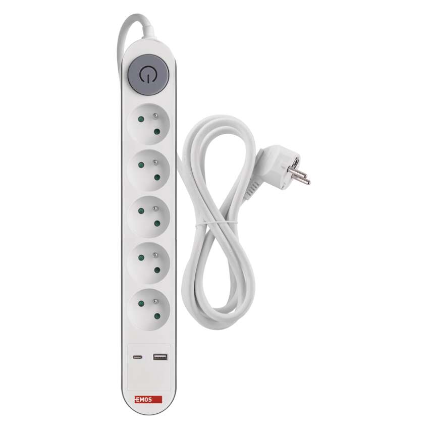 Emos P1513pd Prodlužovací kabel 3 m/5z