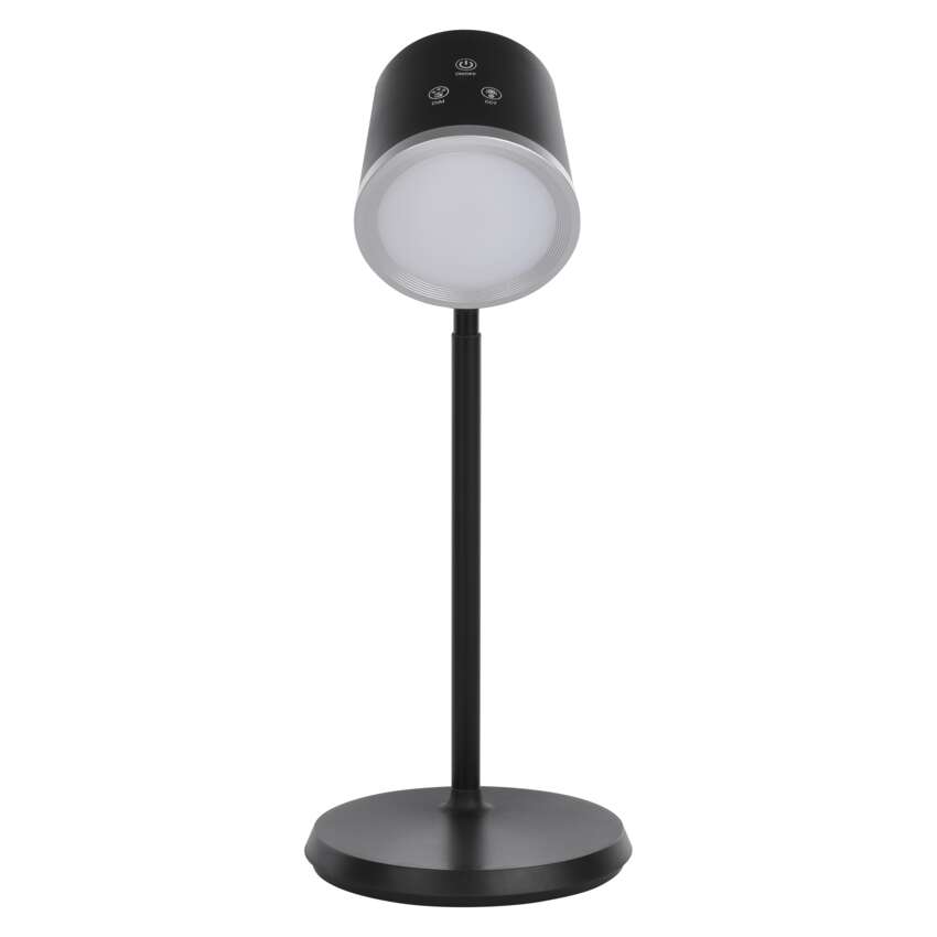 Emos LED stolní lampa ABBIE nabíjecí, černá