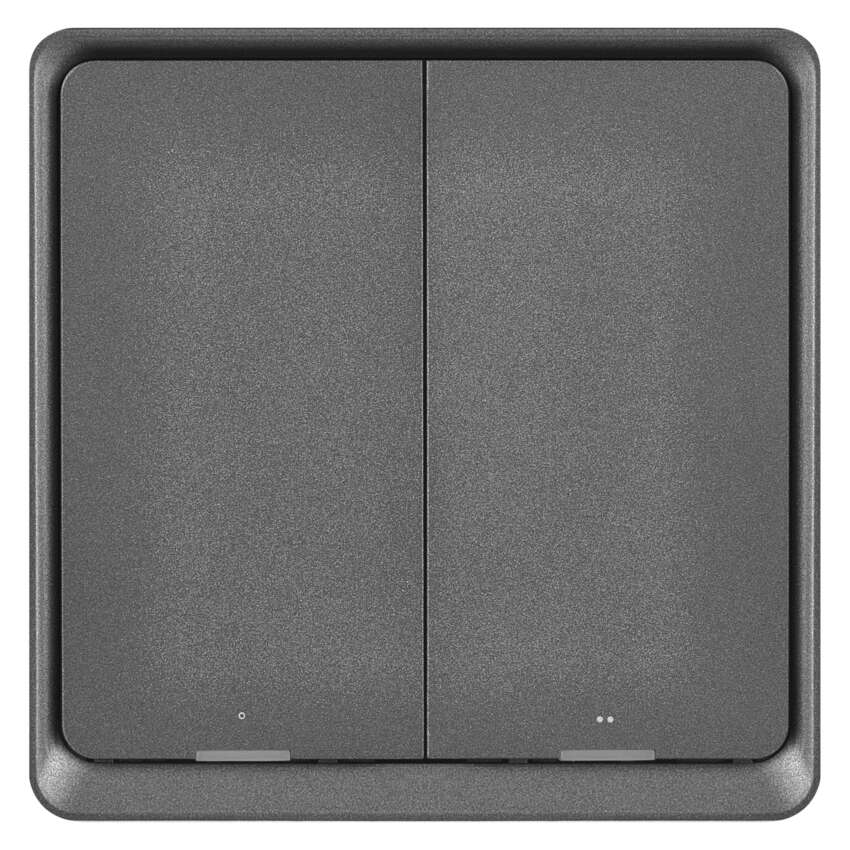 Emos Gosmart Přenosný ovladač scén Ip-2002zb, Zigbee 3.0, 2-tlačítkový