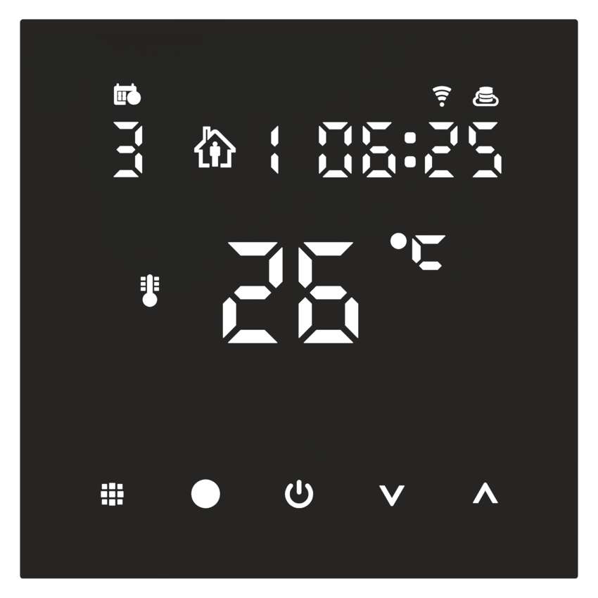 Emos Podlahový programovatelný drátový Wifi Gosmart termostat P56201buf