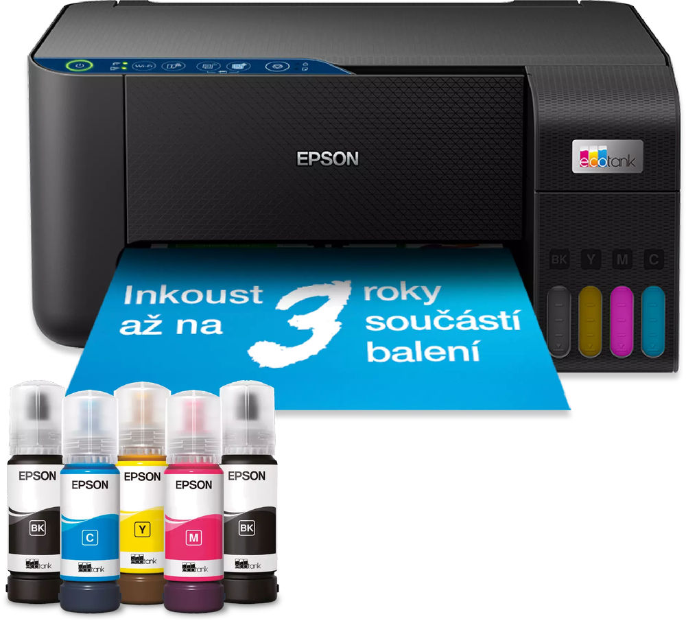 Epson inkoustová multifunkční tiskárna Ecotank L3271