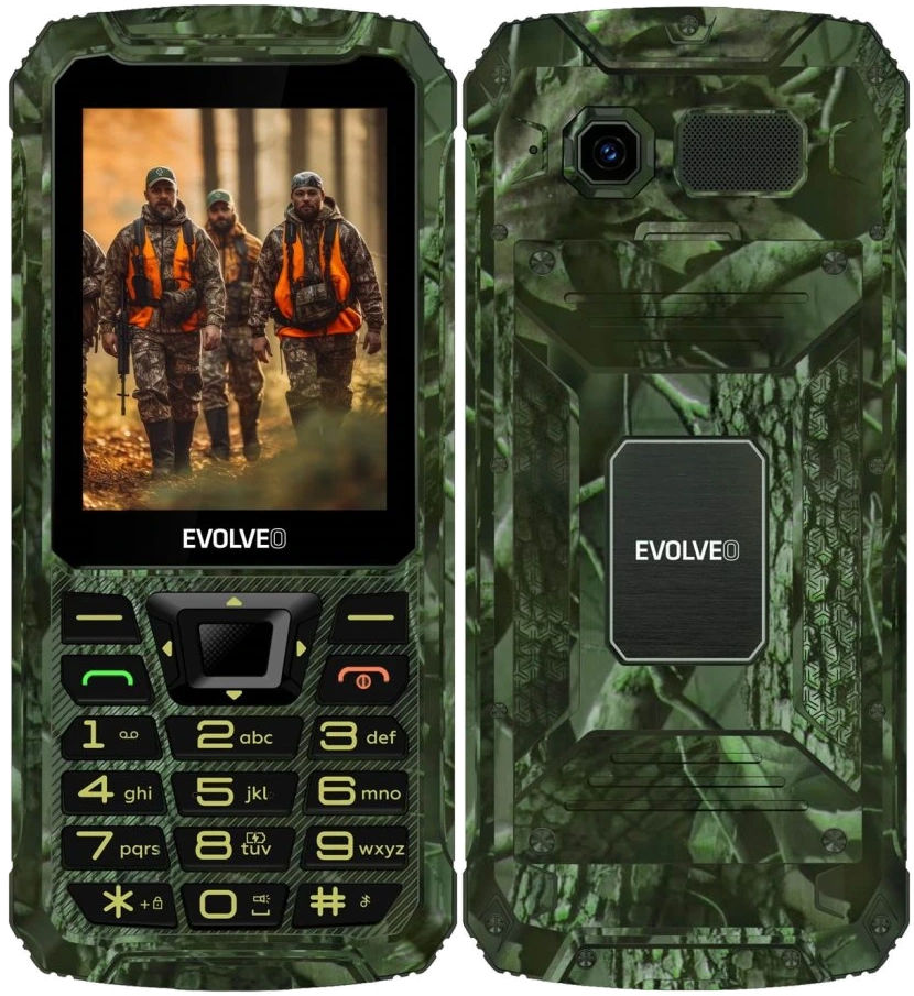 Evolveo mobilní telefon Strongphone Z6 Hunting Camo