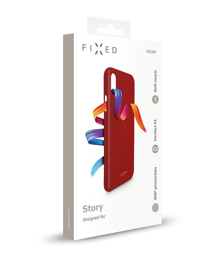 FIXED Story pro Samsung Galaxy A50, červený