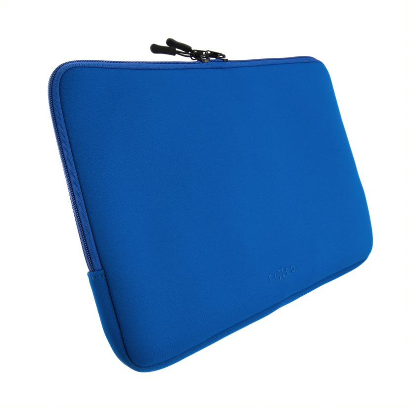 Neoprenové pouzdro FIXED Sleeve pro notebooky o úhlopříčce do 15,6", modré - FIXED Sleeve 15,6
