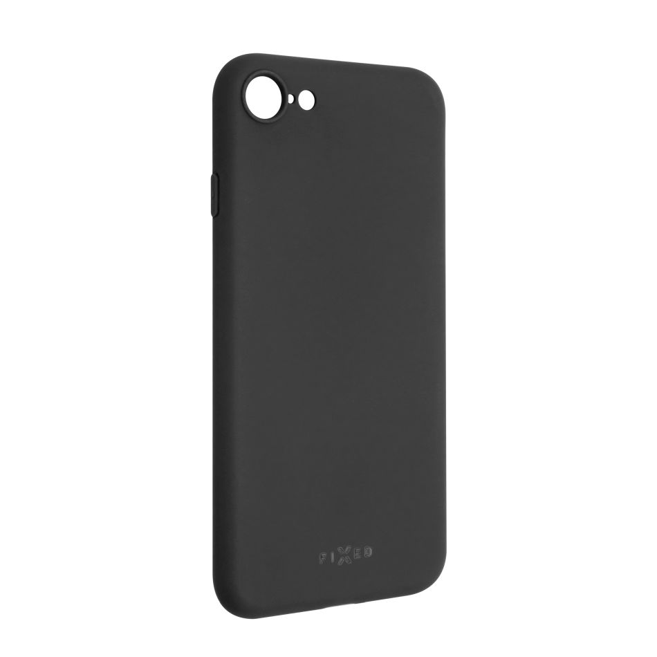 Levně pouzdro na mobil Zadní silikonový kryt Fixed Story pro iPhone 7/8/SE 2020, černý