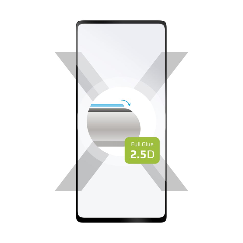 Levně tvrzené sklo pro mobilní telefon Ochranné tvrzené sklo Fixed Full-cover pro Samsung Galaxy S20 Fe/fe 5G, lepení přes celý displej, černé