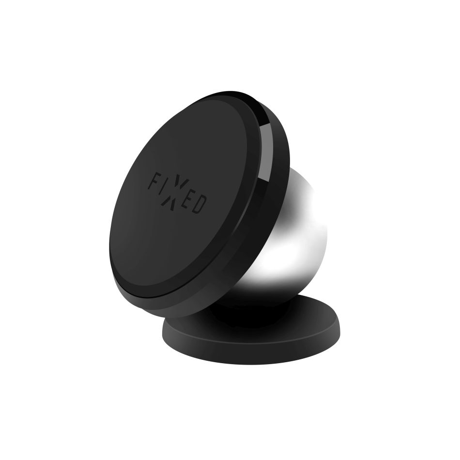 Levně držák na mobil Magnetický držák Fixed Icon Flex Mini na palubní desku, černý