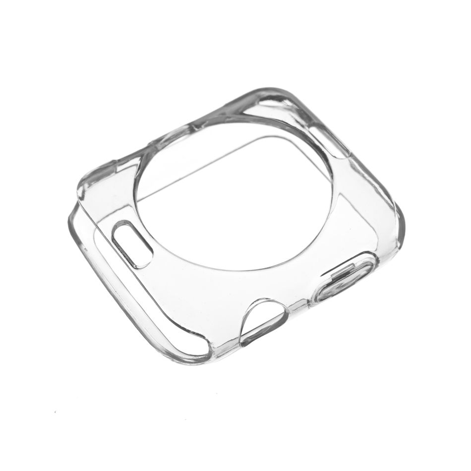 Levně Ochranné pouzdro Fixed na Apple Watch 42mm průhledné (FIXTCC-435)