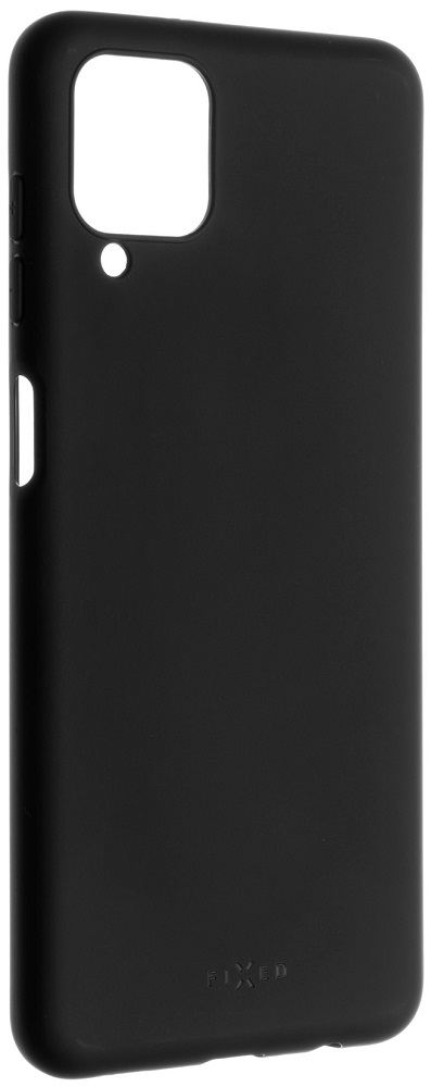 Levně pouzdro na mobil Zadní pogumovaný kryt Fixed Story pro Samsung Galaxy A12, černý