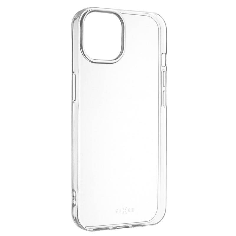 Ultratenké TPU gelové pouzdro FIXED Skin pro Apple iPhone 13, 0,6 mm, čiré
