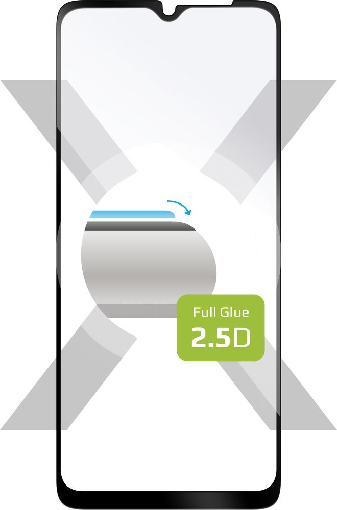 Levně tvrzené sklo pro mobilní telefon Ochranné tvrzené sklo Fixed Full-cover pro Samsung Galaxy A13/a13 5G, lepení přes celý displej, černé