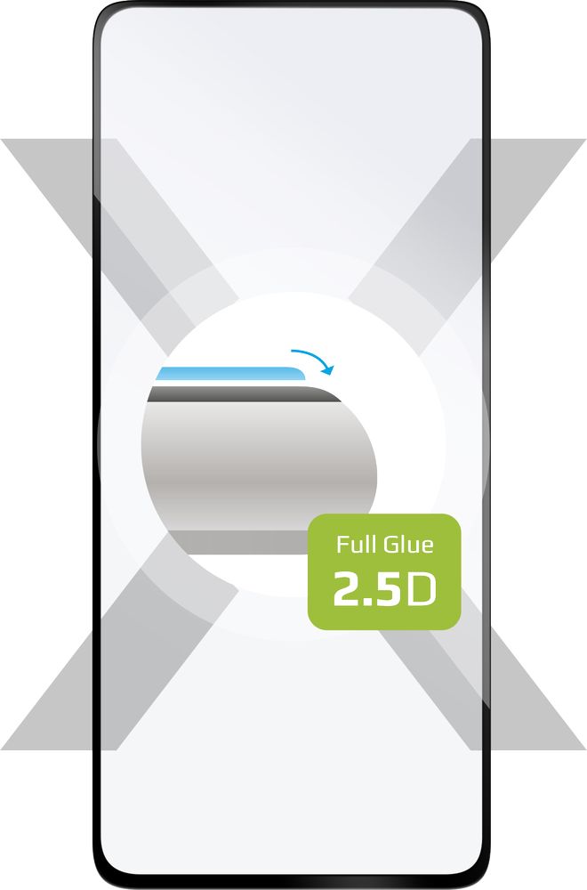 Levně tvrzené sklo pro mobilní telefon Ochranné tvrzené sklo Fixed Full-cover pro Huawei Nova 9 Se, lepení přes celý displej, černé