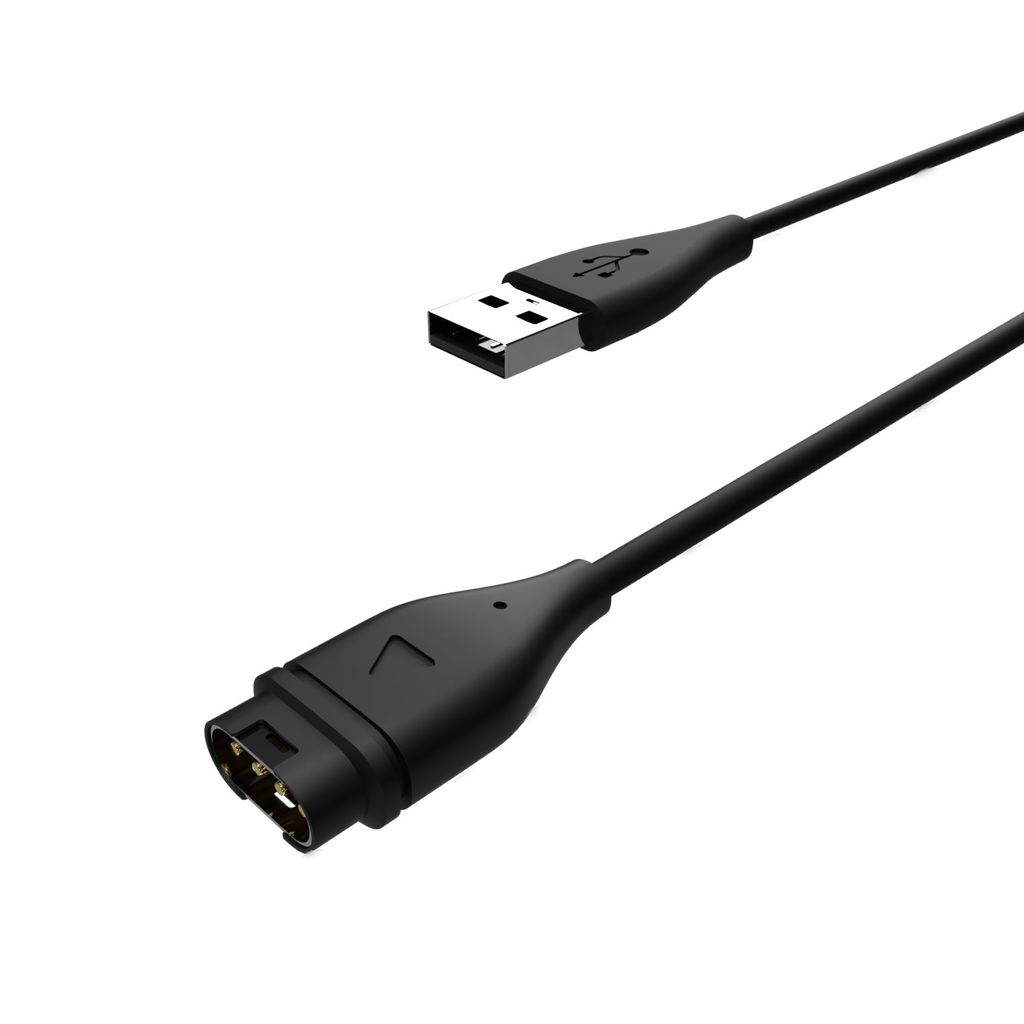 Nabíjecí USB kabel FIXED pro smartwatch Garmin, černý