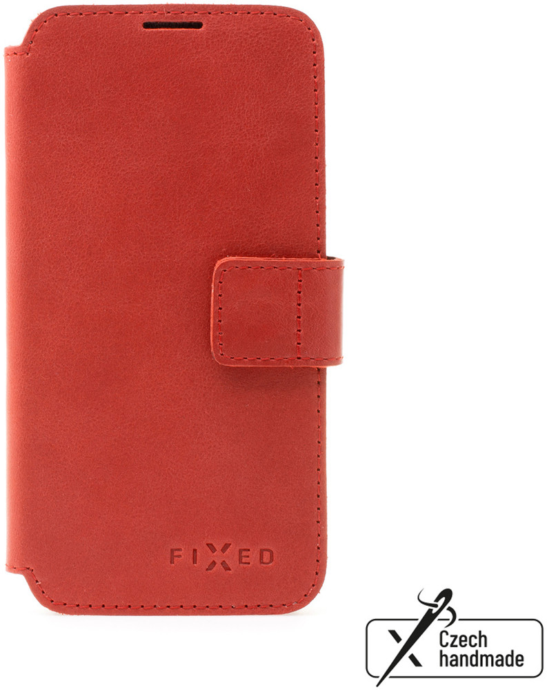 Kožené pouzdro typu kniha FIXED ProFit pro Samsung Galaxy M53 5G, červené