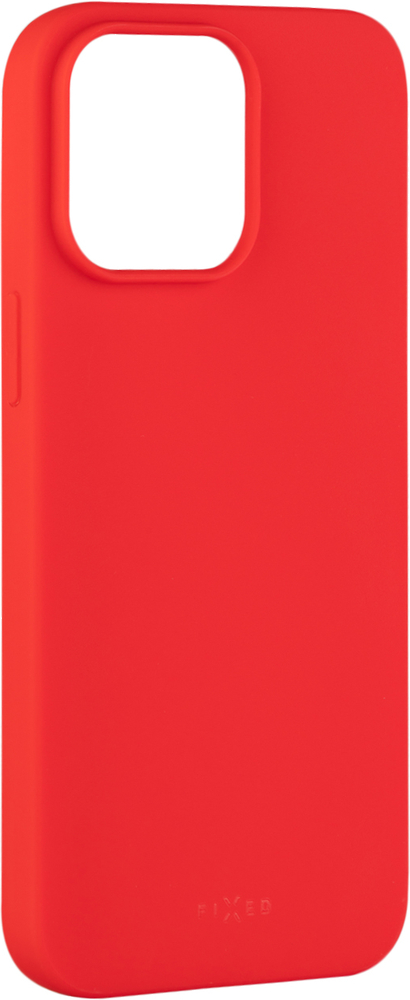 Zadní pogumovaný kryt FIXED Story pro Apple iPhone 14 Pro Max, červený
