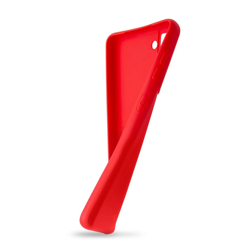 Zadní pogumovaný kryt FIXED Story pro Samsung Galaxy A14 5G, červený