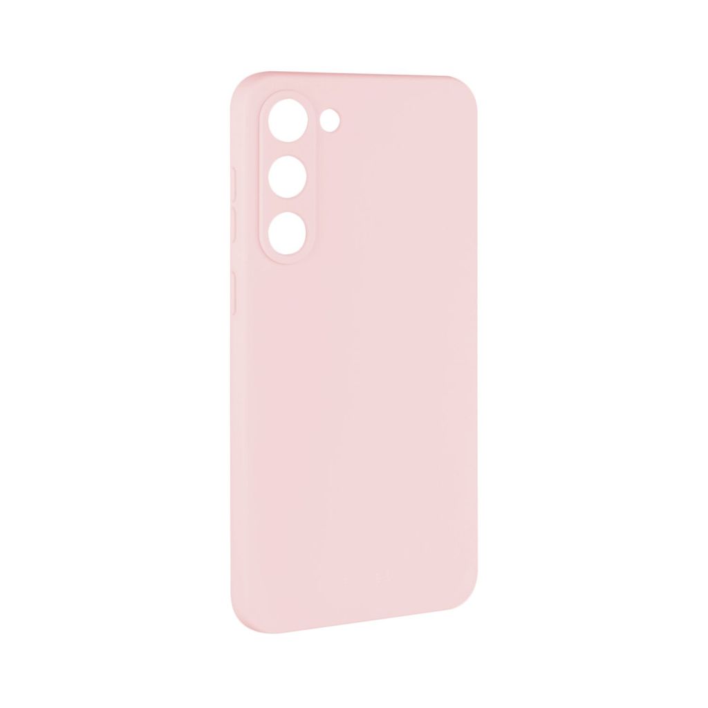 Zadní pogumovaný kryt FIXED Story pro Samsung Galaxy S23, růžový