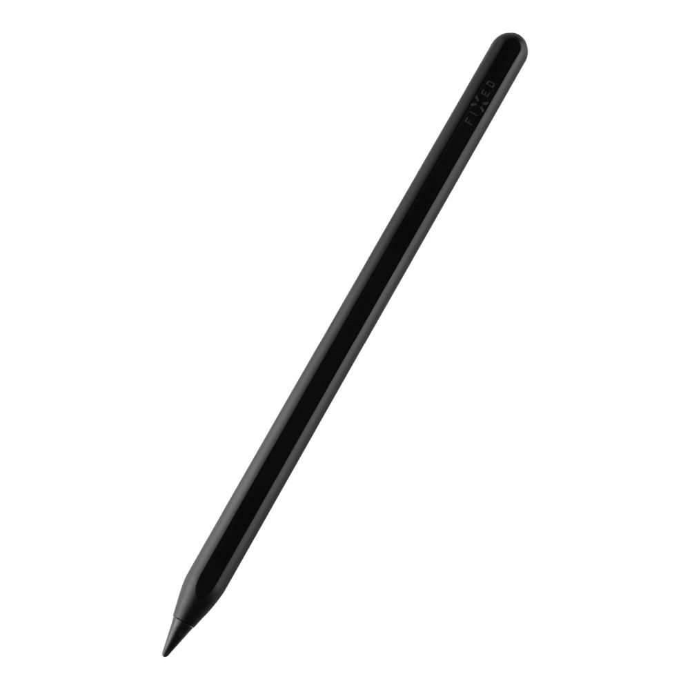 Levně držák na mobil Dotykové pero pro iPady s bezdrátovým nabíjením a chytrým tlačítkem Fixed Graphite Pro, černý