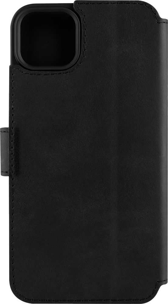 Kožené pouzdro typu kniha FIXED ProFit pro Apple iPhone 15, černé + DOPRAVA ZDARMA