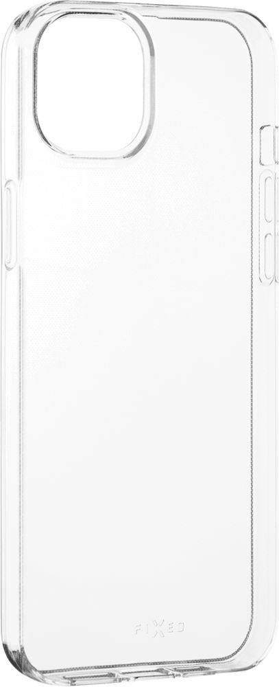 Levně pouzdro na mobil Tpu gelové pouzdro Fixed Slim Antiuv pro Apple iPhone 15 Plus, čiré