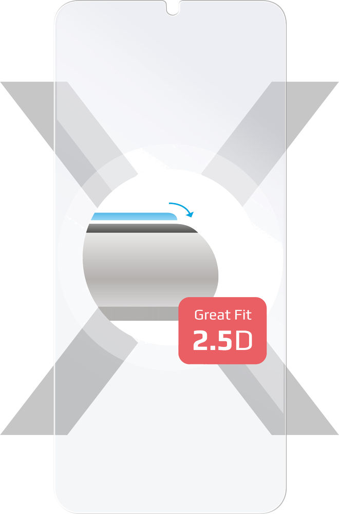 Ochranné tvrzené sklo FIXED pro Samsung Galaxy A24, čiré