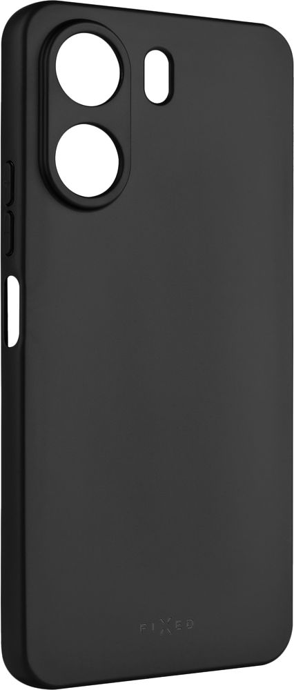 Zadní pogumovaný kryt FIXED Story pro Xiaomi Redmi 13C/POCO C65, černý