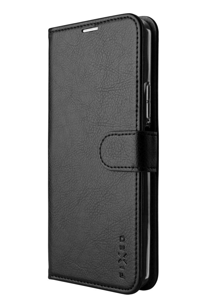 Levně Fixed Opus pouzdro na mobil flipové pouzdro pro Xiaomi Redmi Note 13 Pro+ černé