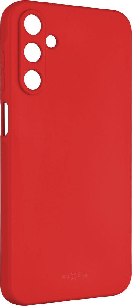 Zadní pogumovaný kryt FIXED Story pro Samsung Galaxy A15/A15 5G, červený