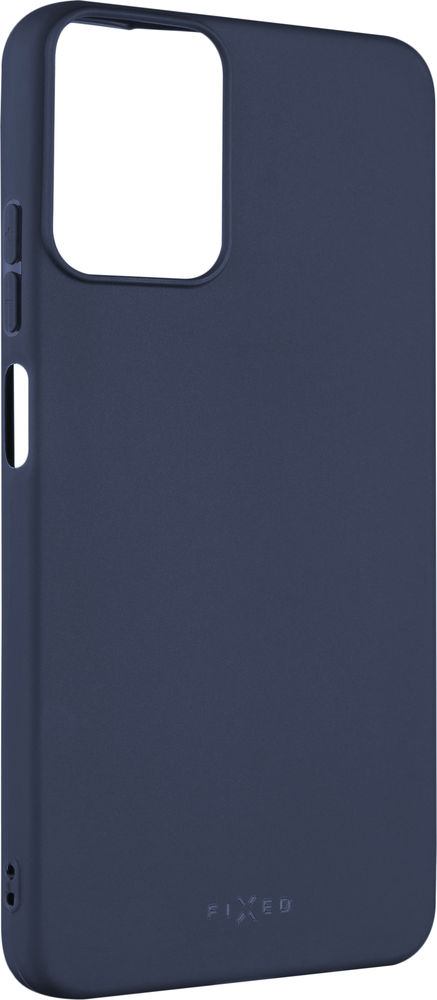 Zadní pogumovaný kryt FIXED Story pro Motorola Moto G34 5G, modrý